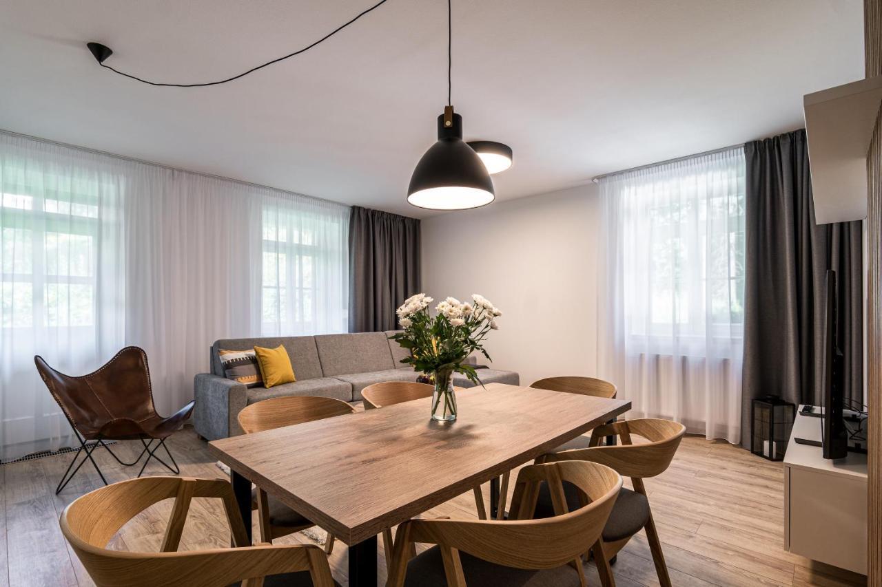 Hubertus Karlova Studanka Lejlighedshotel Eksteriør billede