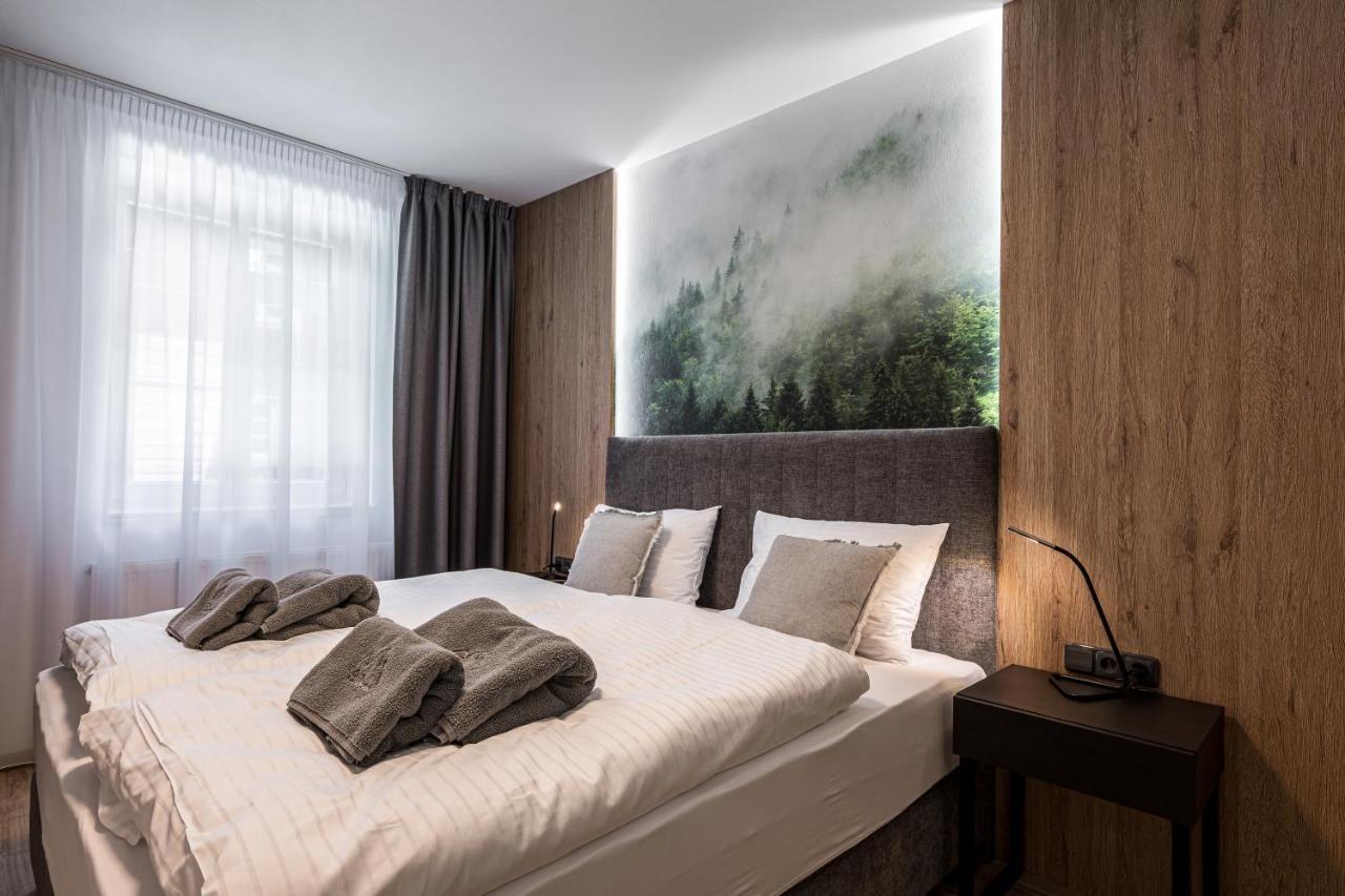 Hubertus Karlova Studanka Lejlighedshotel Eksteriør billede