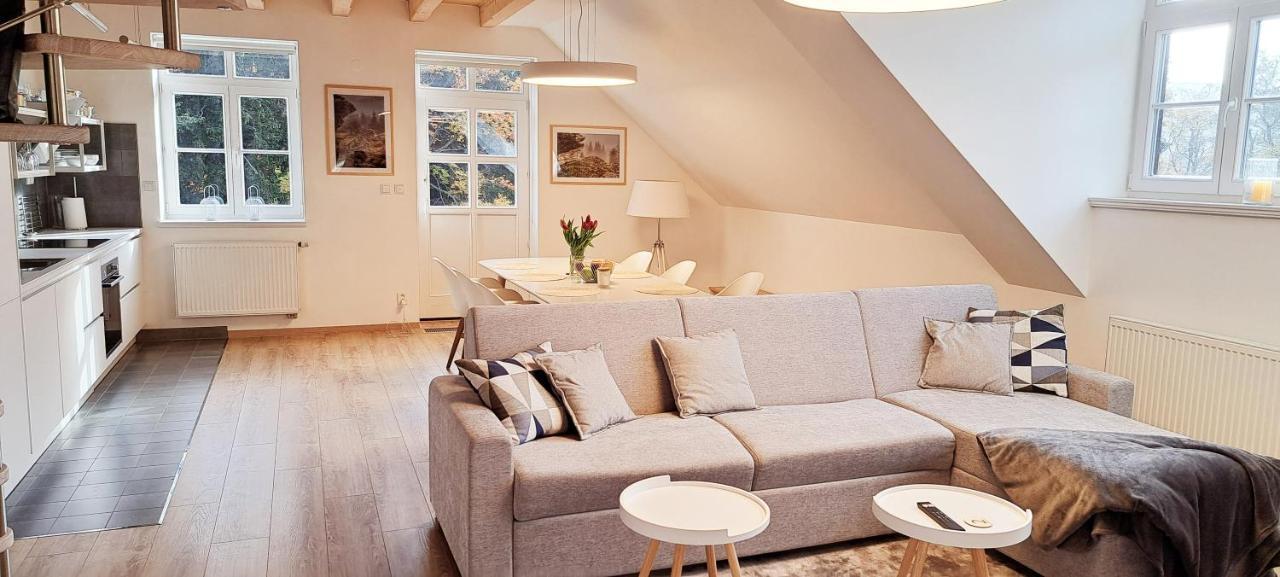 Hubertus Karlova Studanka Lejlighedshotel Eksteriør billede