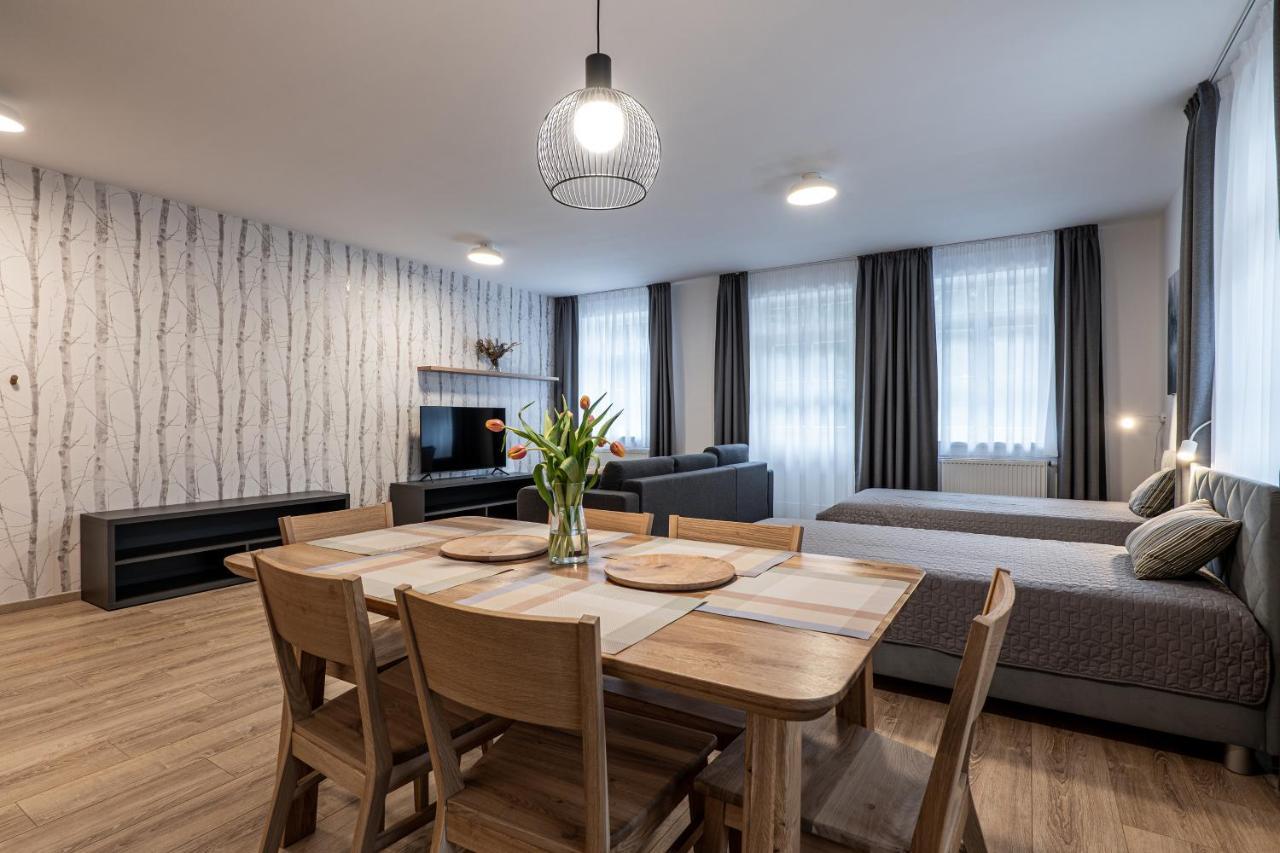 Hubertus Karlova Studanka Lejlighedshotel Eksteriør billede